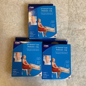 Carex EZ Stretch Cast Cover Protector Shower Waterproof Cast Cover Leg bulk